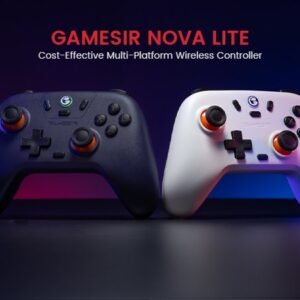 CONTROL INALÁMBRICO GAMESIR NOVA LITE T4N PARA PC, STEAM, NINTENDO, SMARTPHONE + FUNDA