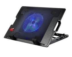 SOPORTE CON COOLER Y RGB AZUL PARA NOTEBOOK SATELLITE A-CP03